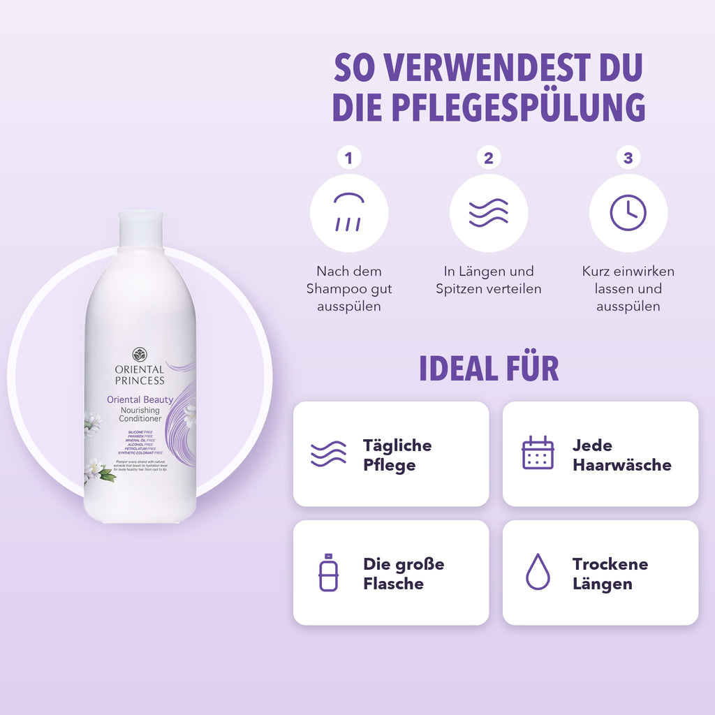 Oriental Princess Oriental Beauty Nourishing Conditioner 400 ml | How to use