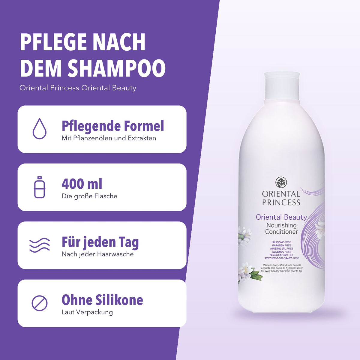 Oriental Princess Oriental Beauty Nourishing Conditioner 400 ml | Benefits