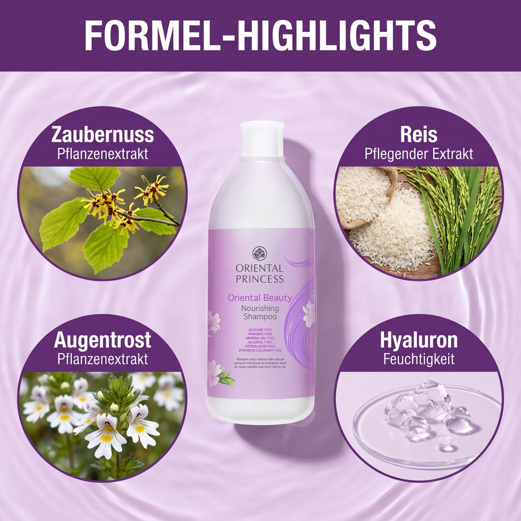 Oriental Princess Oriental Beauty Nourishing Shampoo 400 ml | Formula highlights