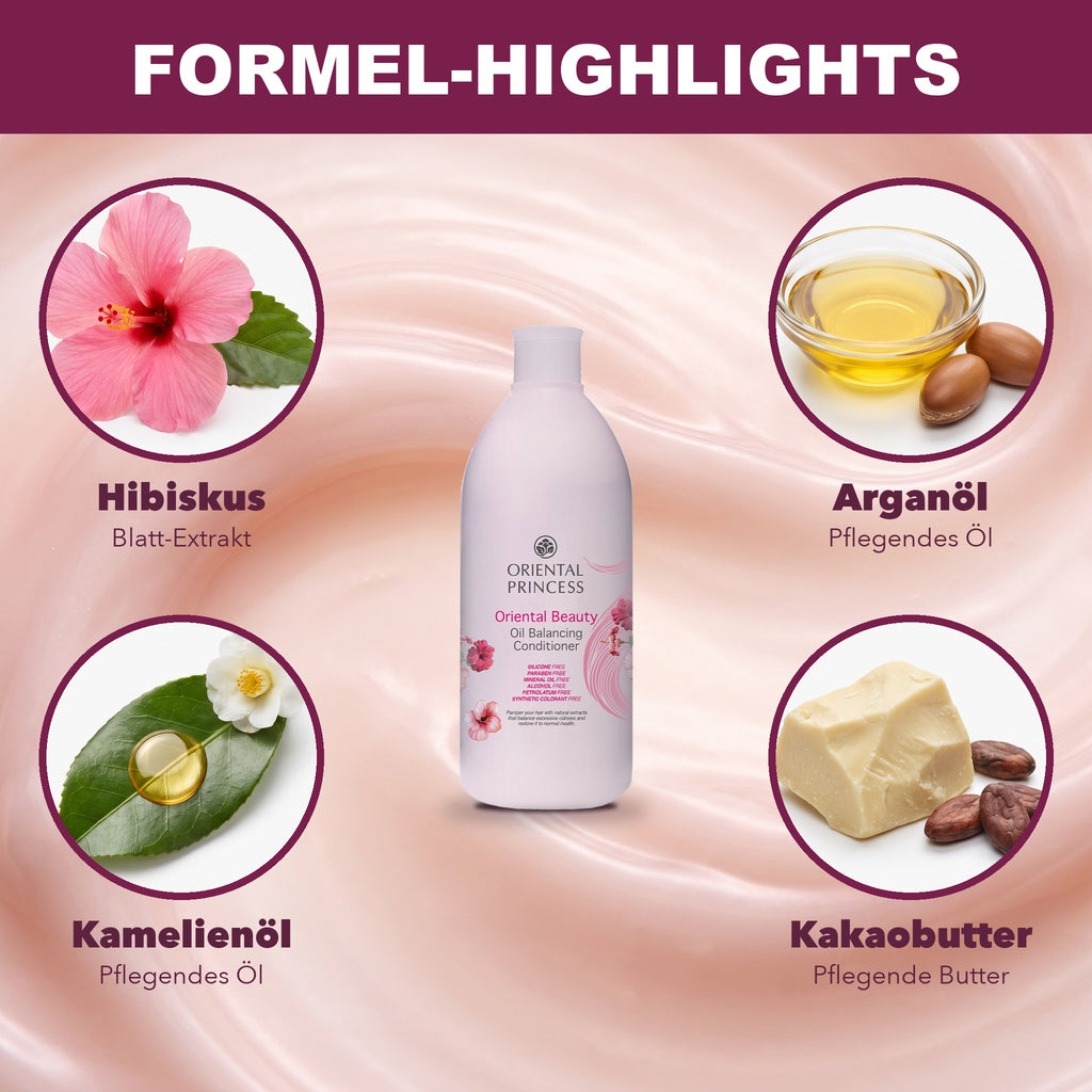 Oriental Princess Oriental Beauty Oil Balancing Conditioner 400 ml | Formula highlights