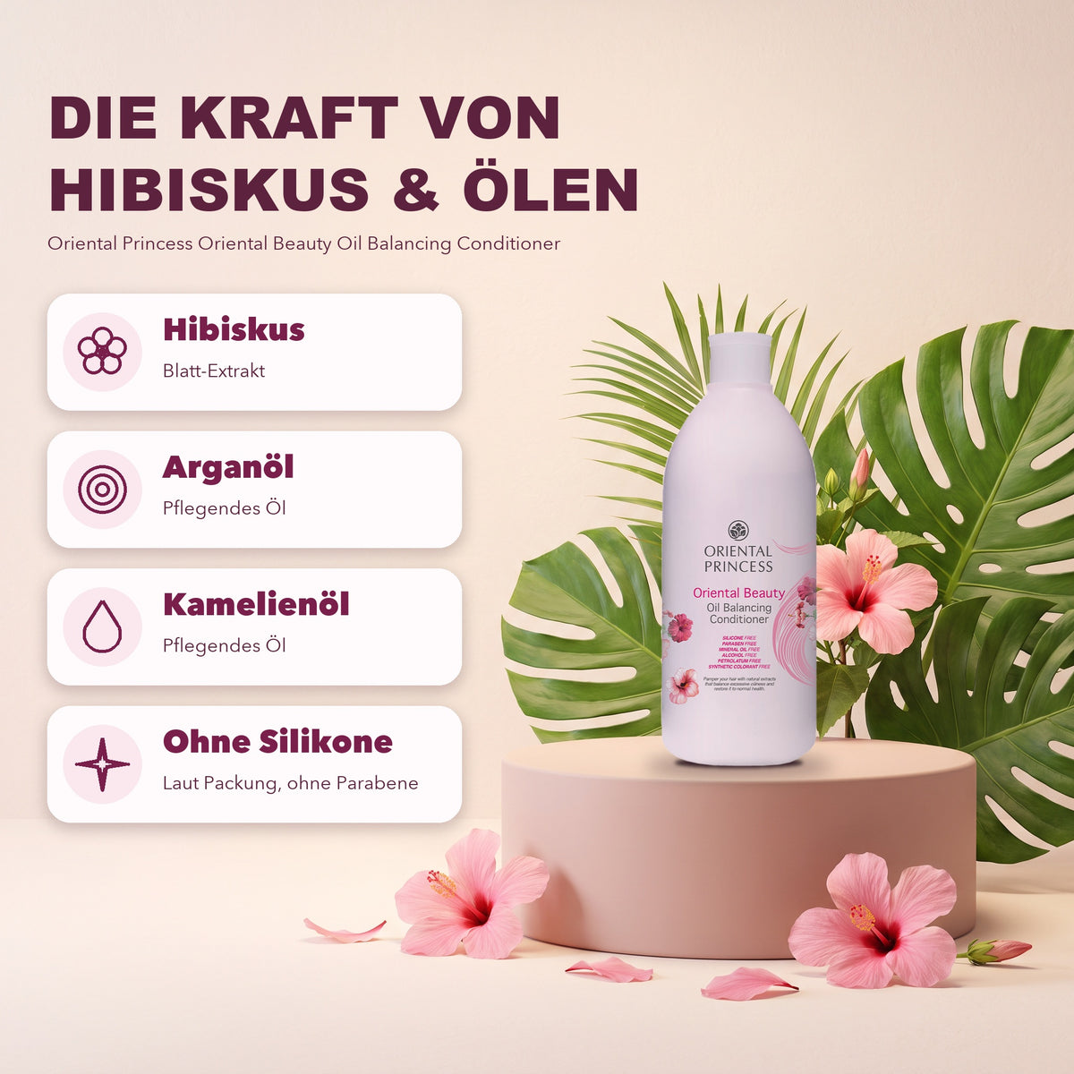Oriental Princess Oriental Beauty Oil Balancing Conditioner 400 ml | Benefits