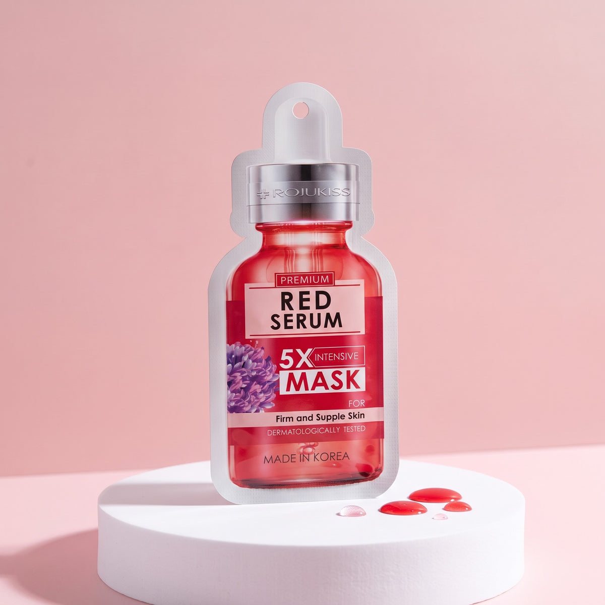 Rojukiss Firm Poreless Red Serum 5X Sheet Mask (25 ml) | Product image