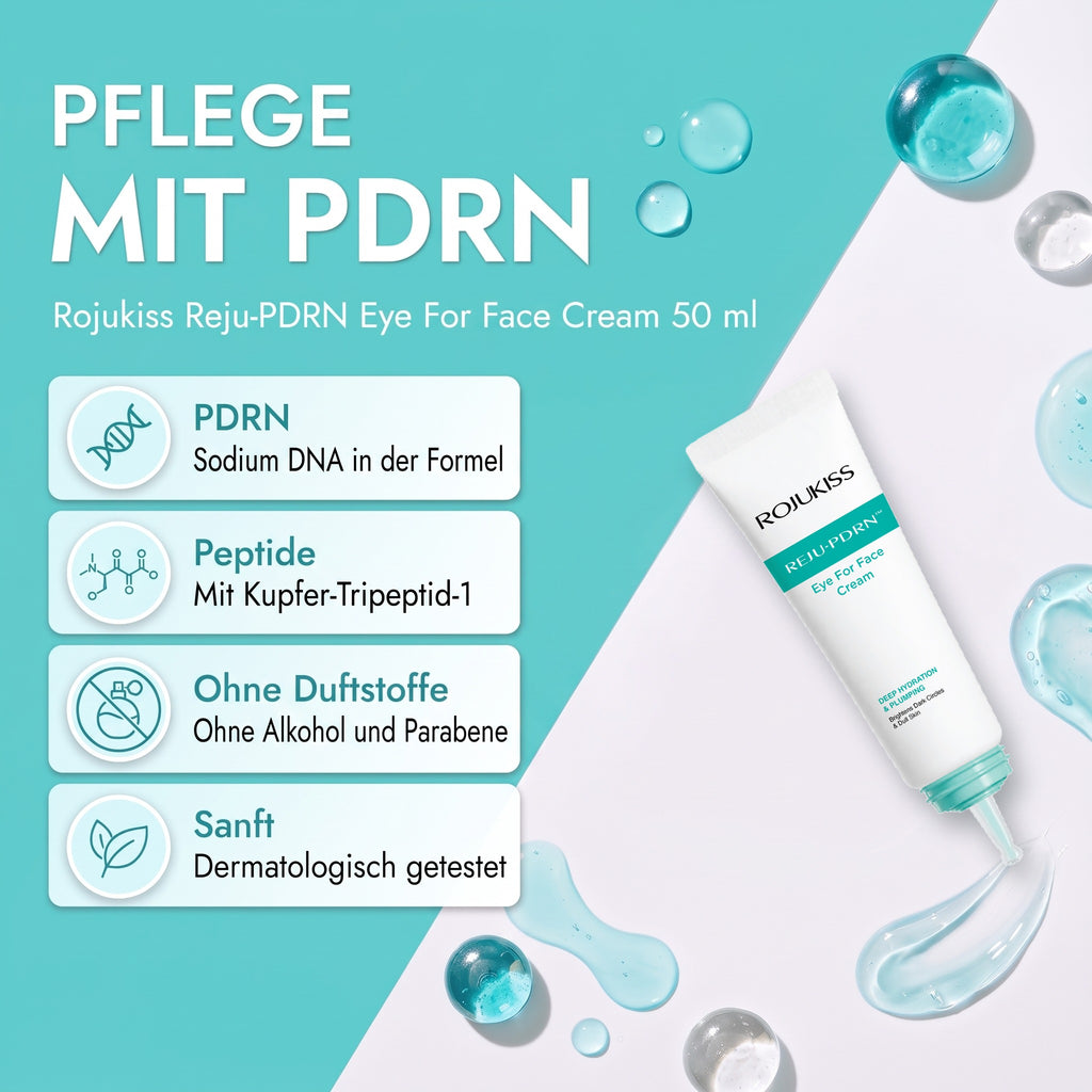 Rojukiss Reju-PDRN Eye For Face Cream 50 ml | Vorteile