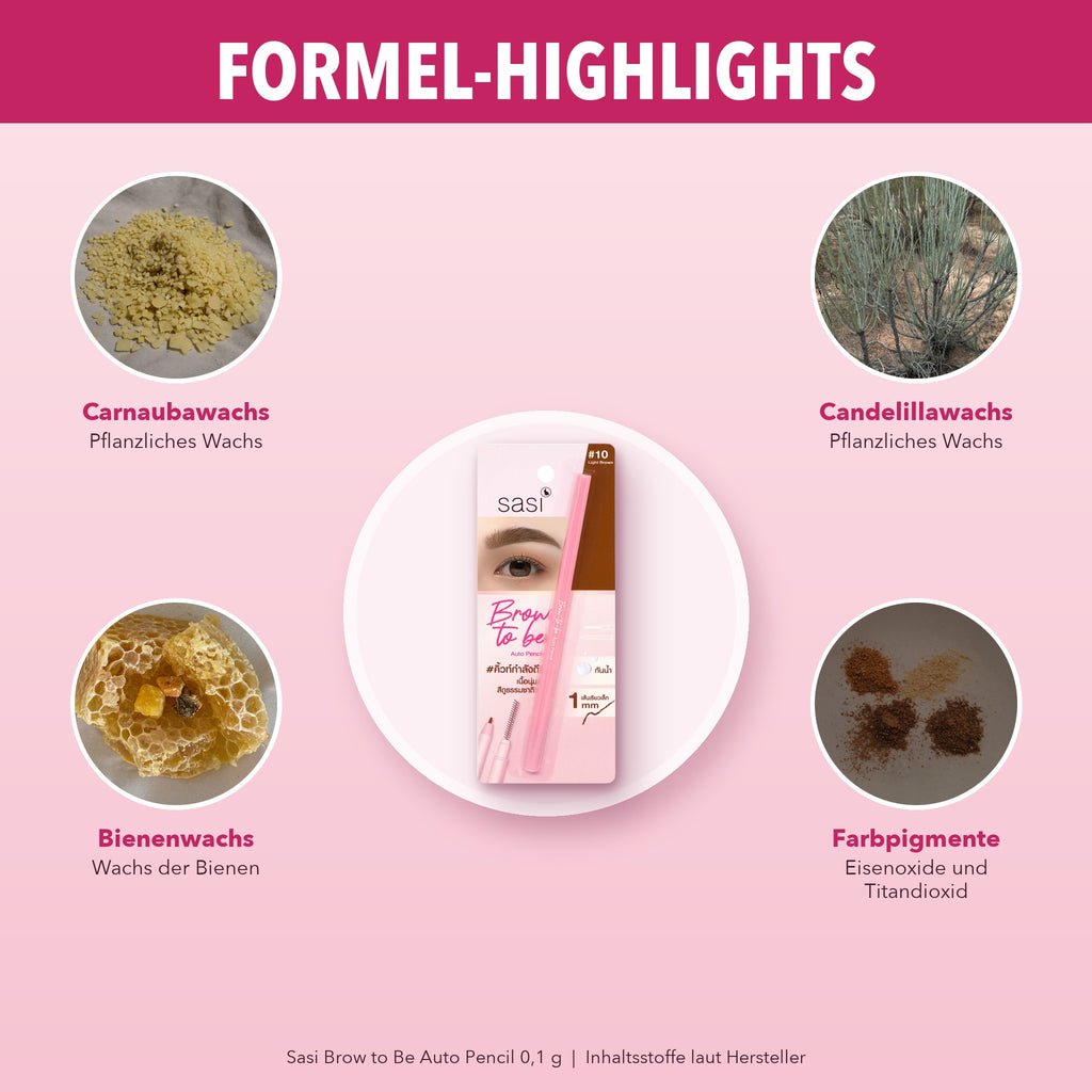 Sasi Brow to Be Auto Pencil 0,1 g | Formel-Highlights
