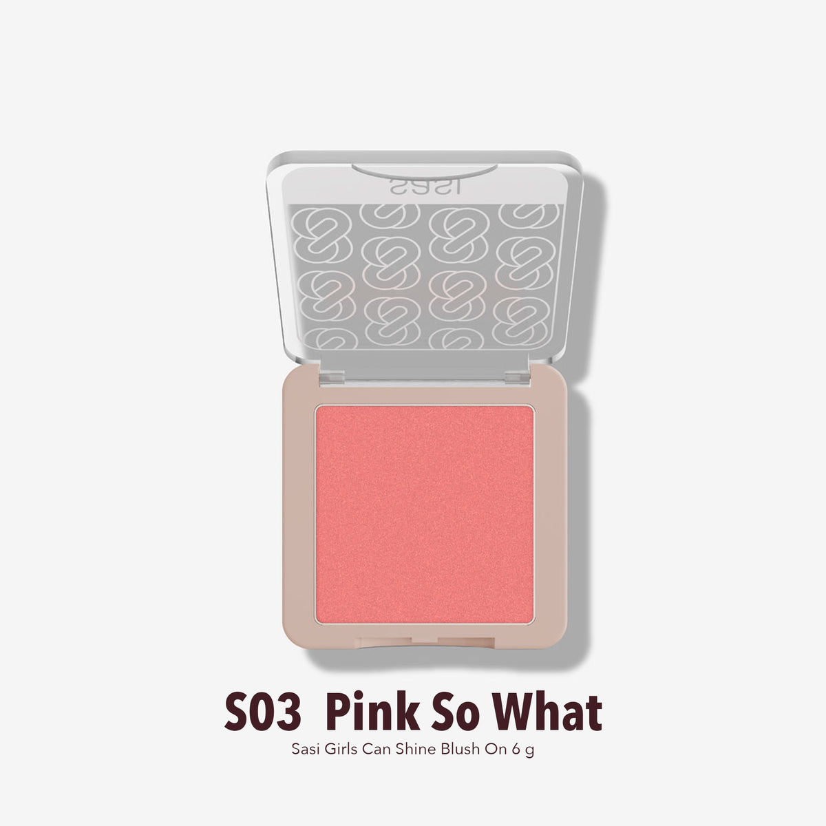 Sasi Girls Can Shine Blush On 6 g | S03 Pink So What
