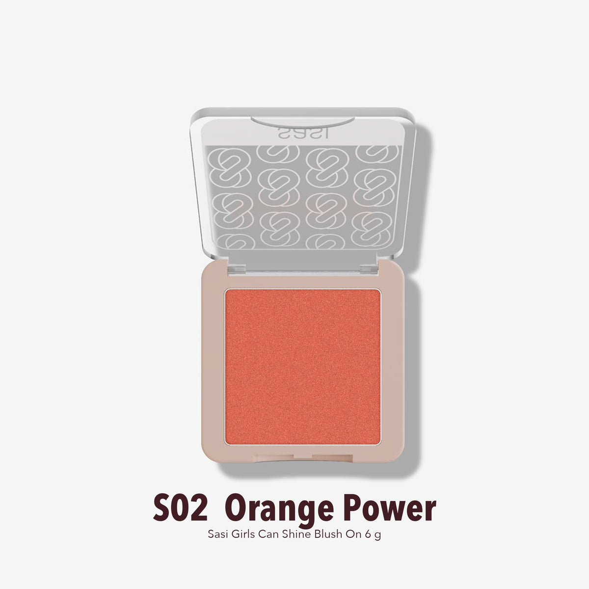 Sasi Girls Can Shine Blush On 6 g | S02 Orange Power