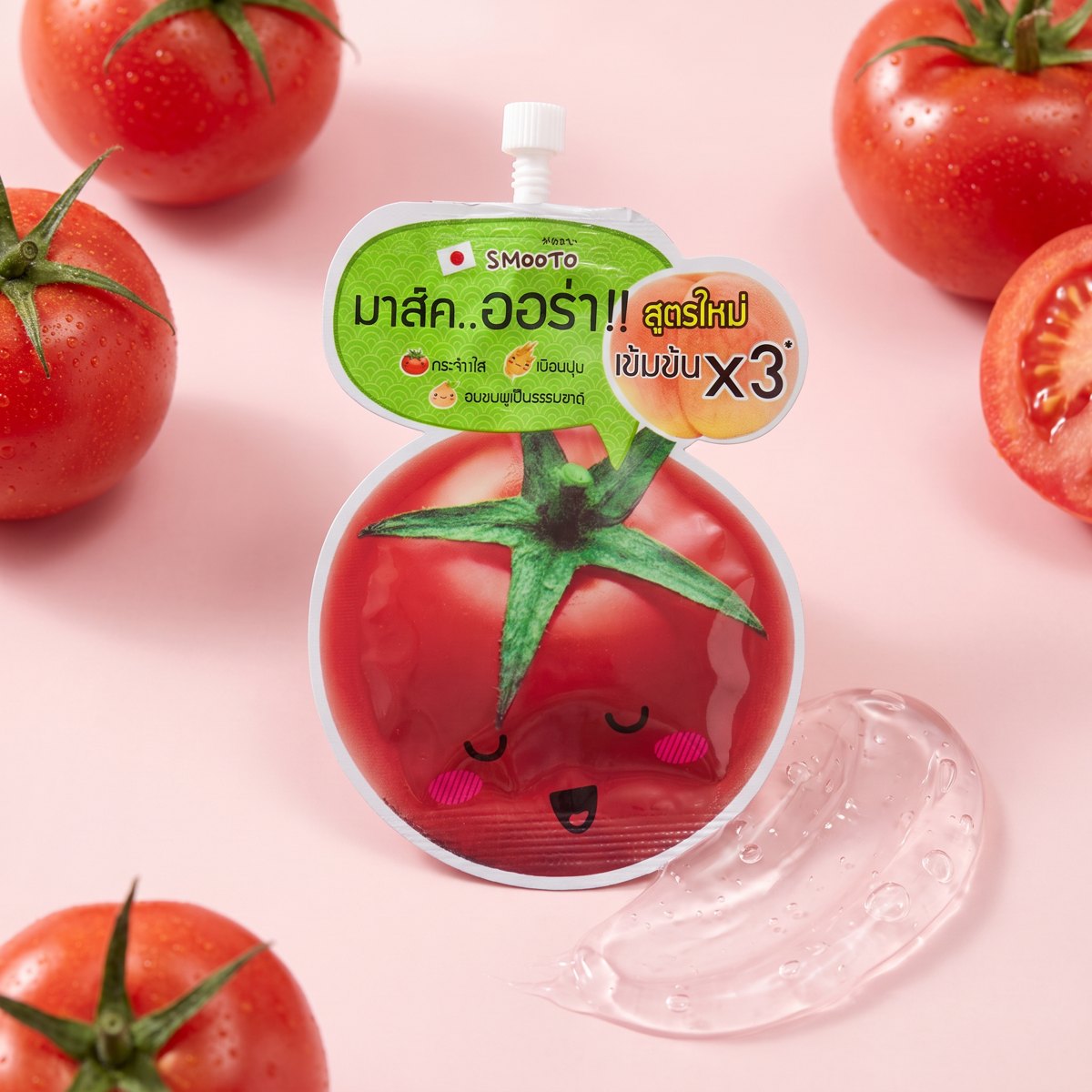 Smooto Tomato Collagen Sleeping Mask (10 g) | Product image