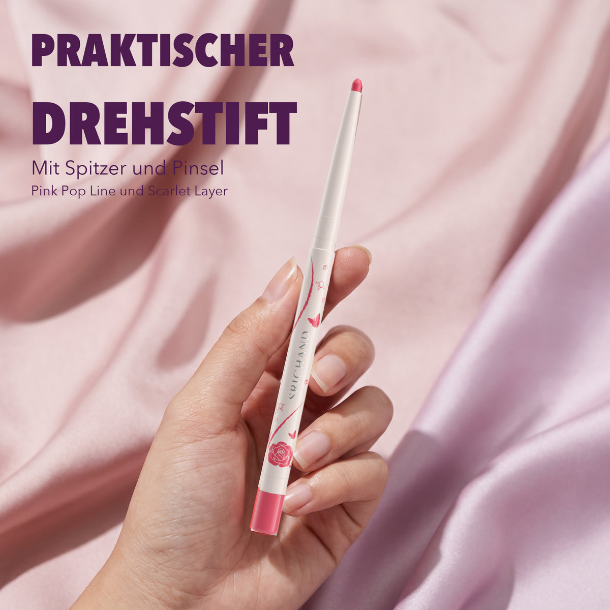 Srichand Masterpiece Me Soft Sketch Lip Liner 0,2 g | Praktischer Drehstift