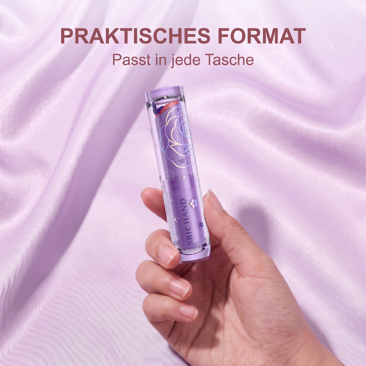 Srichand Rise & Shine Plumping Lipstick 3 g | Praktisches Format