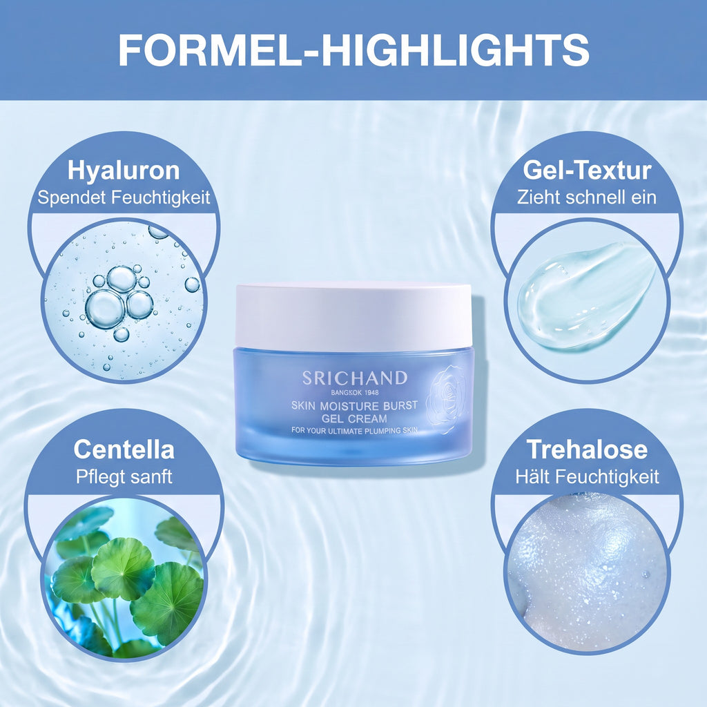 Srichand Skin Moisture Burst Gel Cream 50 ml | Formula highlights