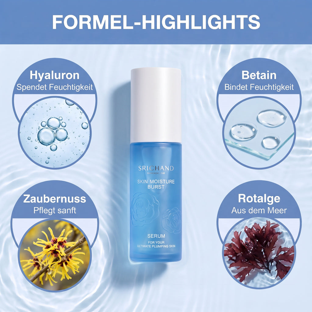 Srichand Skin Moisture Burst Serum 50 ml | Formula highlights