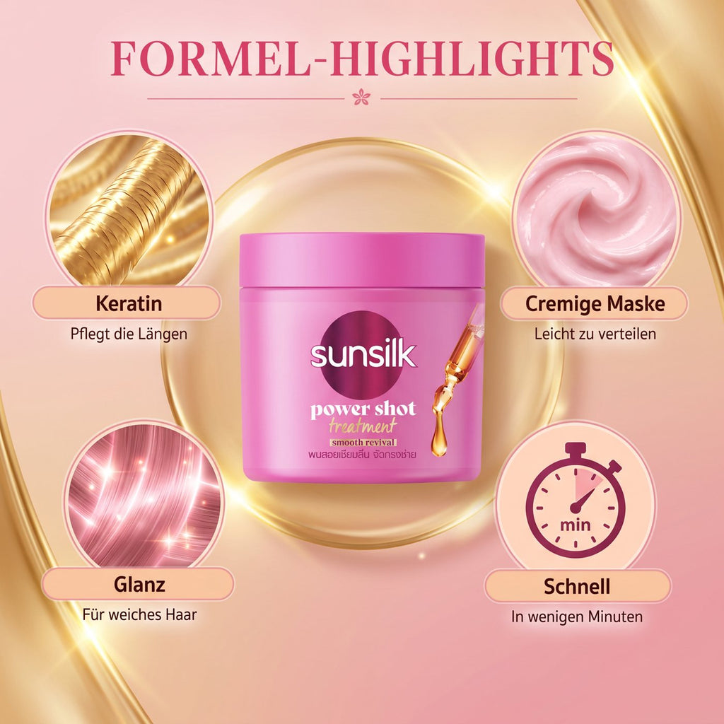 Sunsilk Haarmaske Thai-Edition (250 ml) – Formel-Highlights