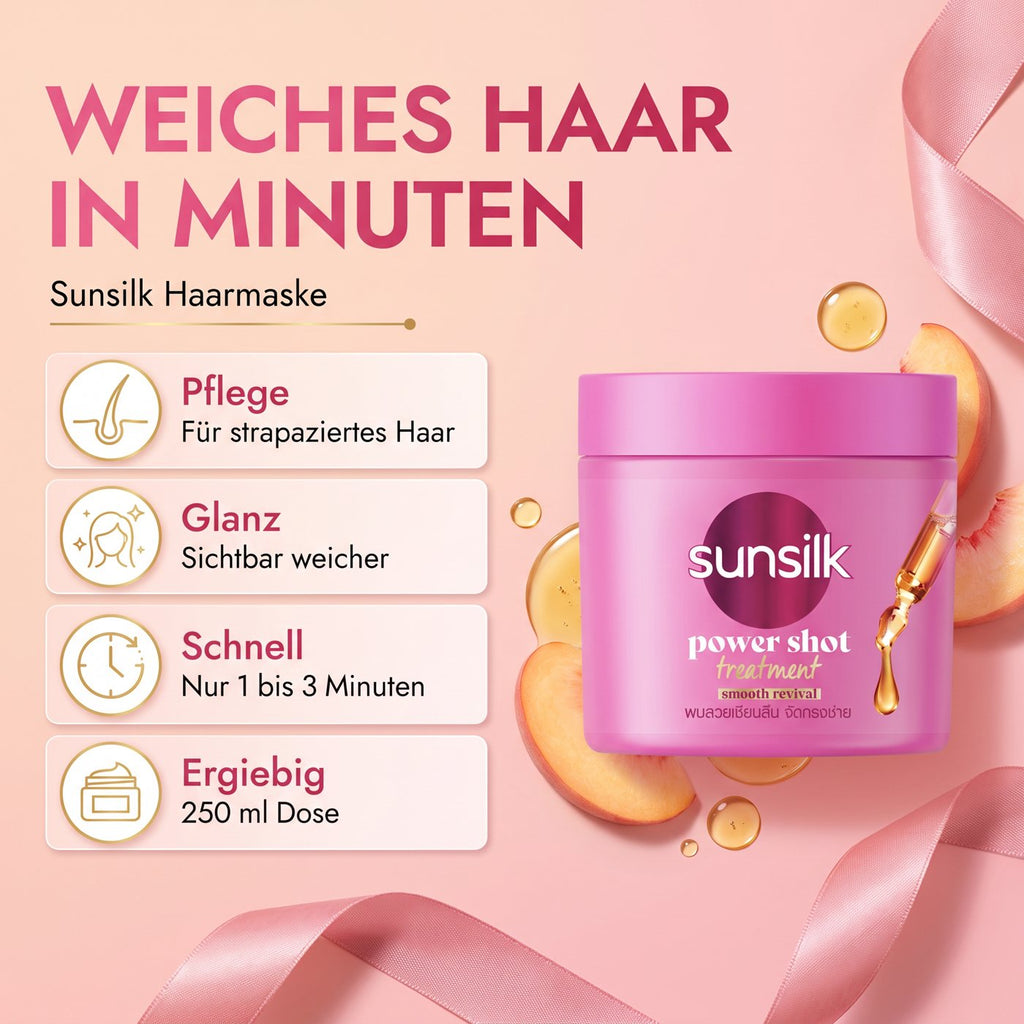 Sunsilk Haarmaske Thai-Edition (250 ml) – Vorteile