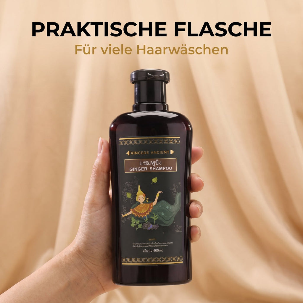 Vincere Ancient Black Ginger Shampoo – Handy on the go